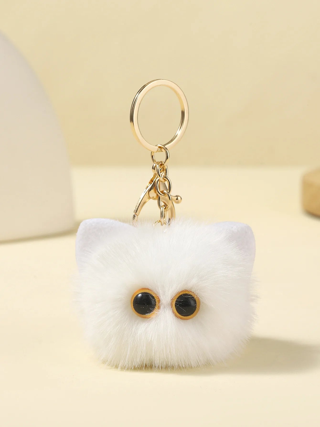 ThePuffyCat™ - Soft plush cat keychain