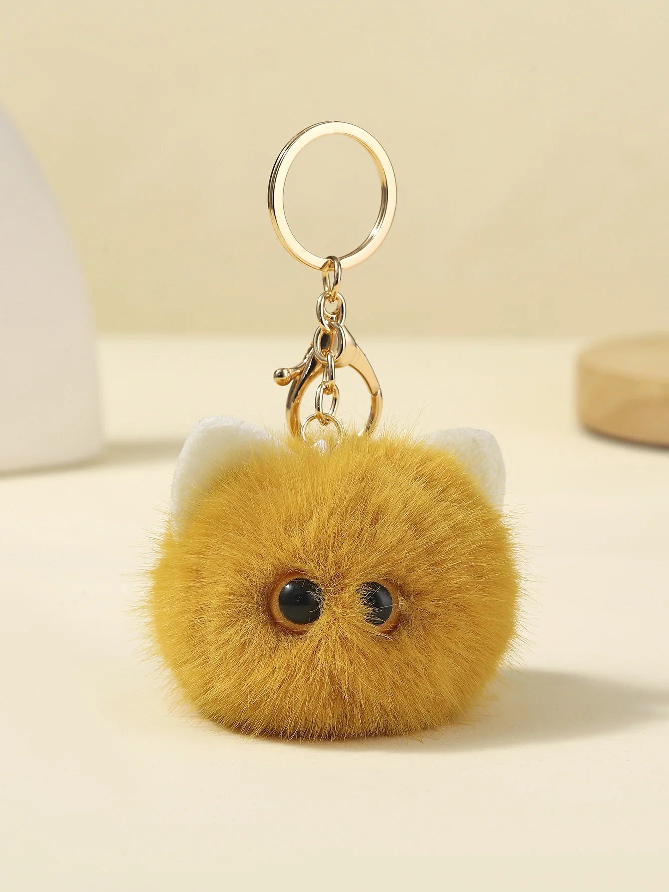 ThePuffyCat™ - Soft plush cat keychain