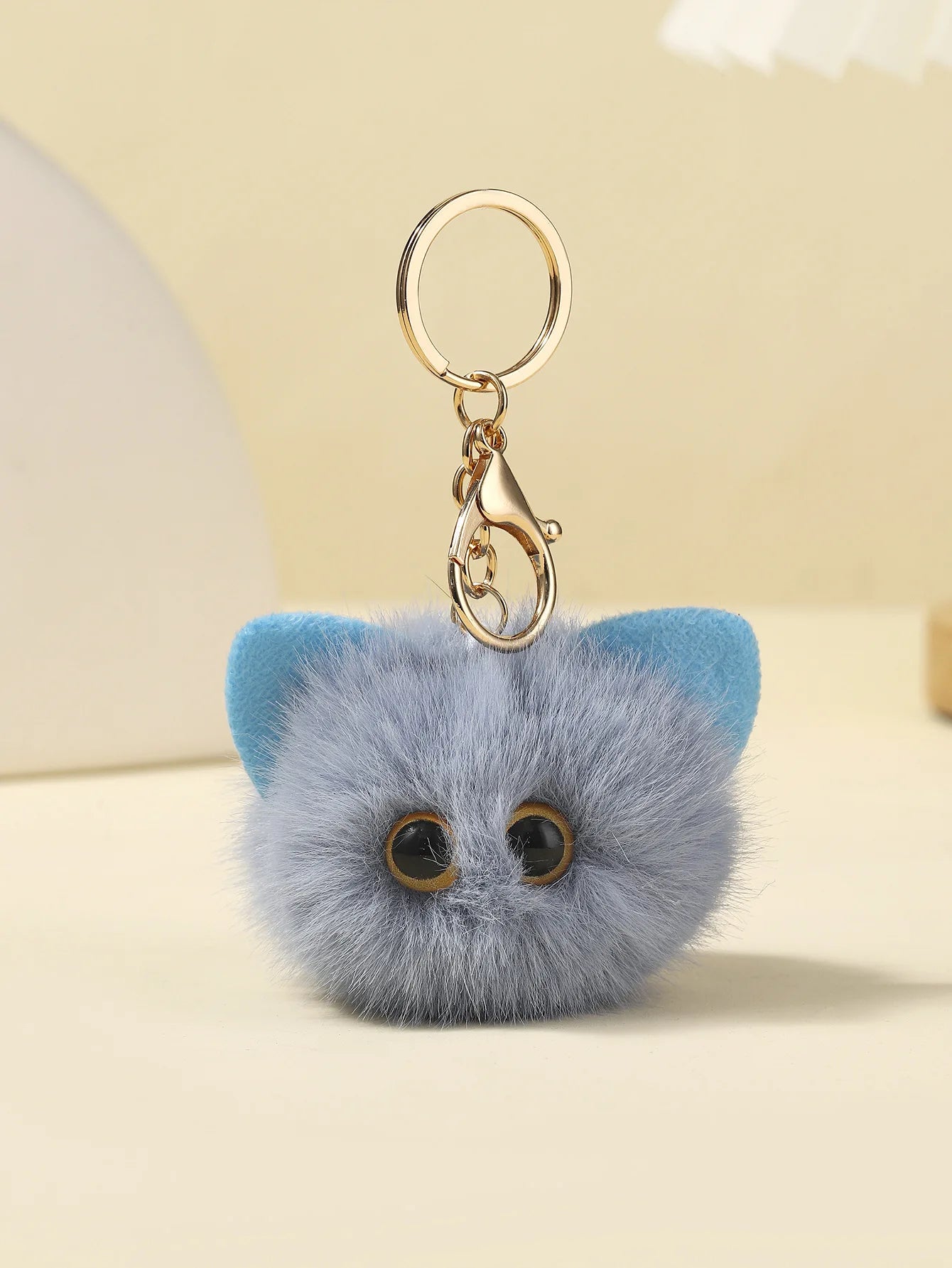 ThePuffyCat™ - Soft plush cat keychain