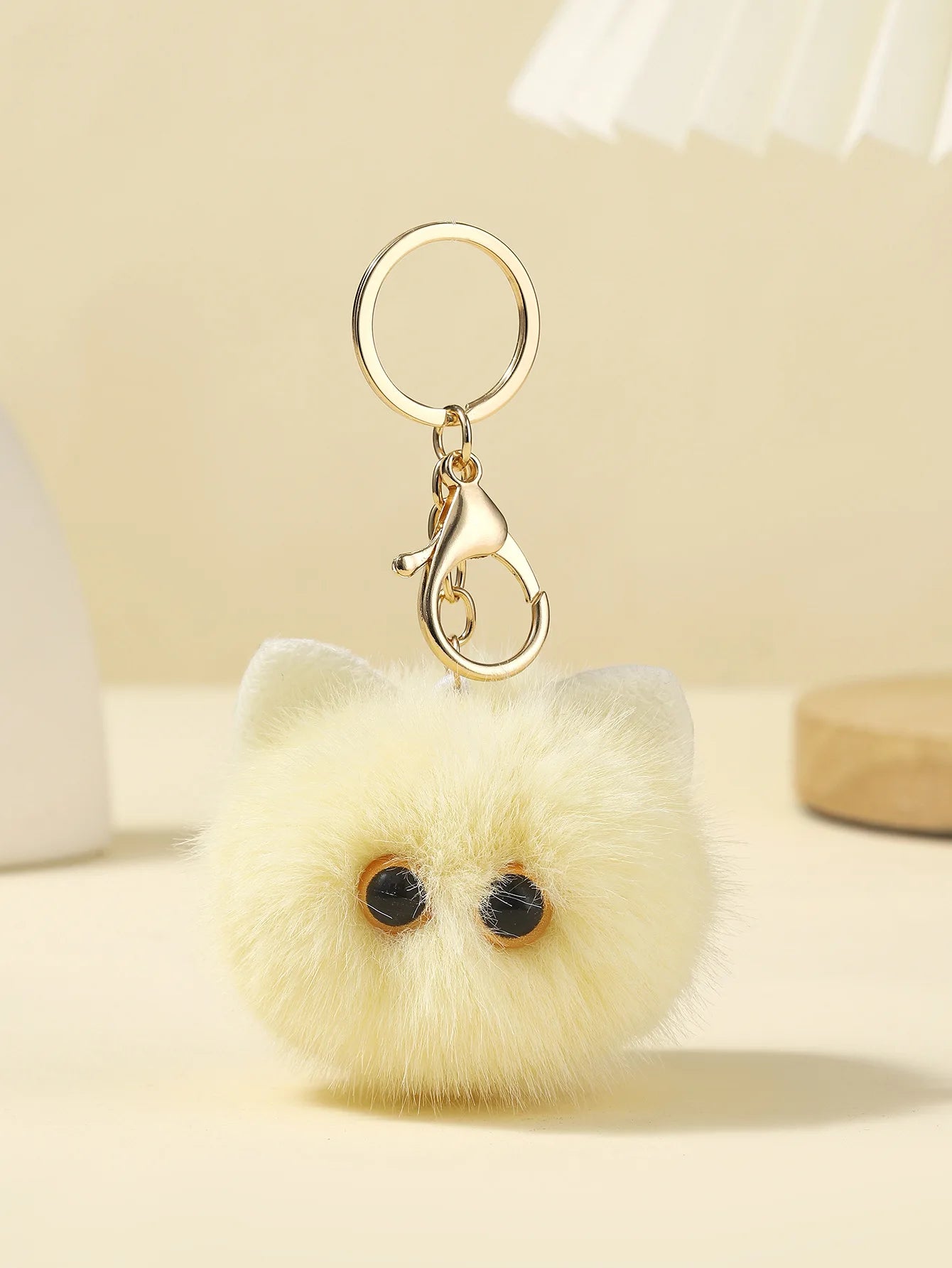 ThePuffyCat™ - Soft plush cat keychain