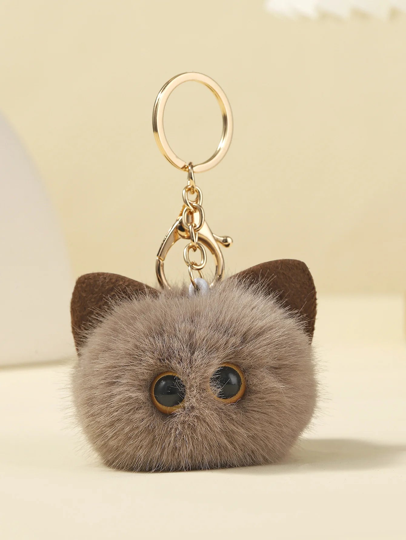 ThePuffyCat™ - Soft plush cat keychain