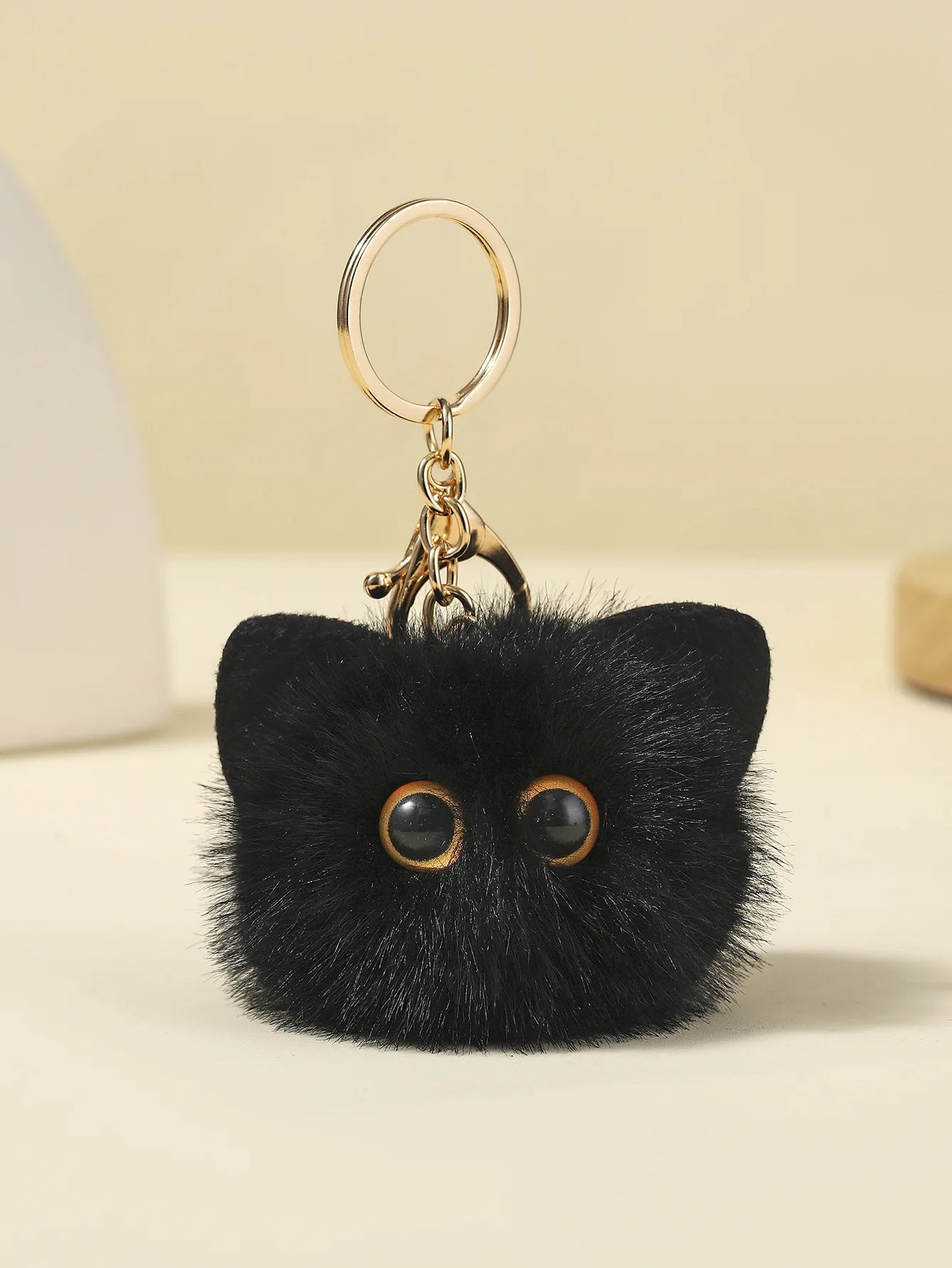 ThePuffyCat™ - Soft plush cat keychain